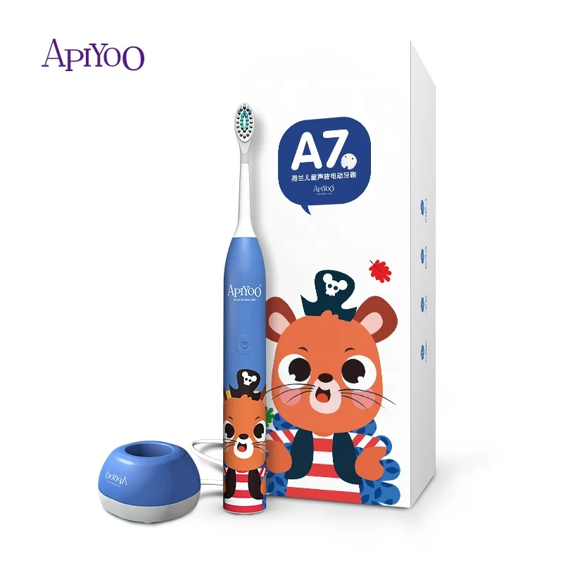 

Stock Wholesale Factory Private Label Children Sonic Oral Care Rechargeable Kids Electric Toothbrush