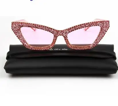 

sunglasses women 2019 Sexy Cat eyes sun glasses Luxury macadam pink clear lens sunglasses men oculus de sol feminine