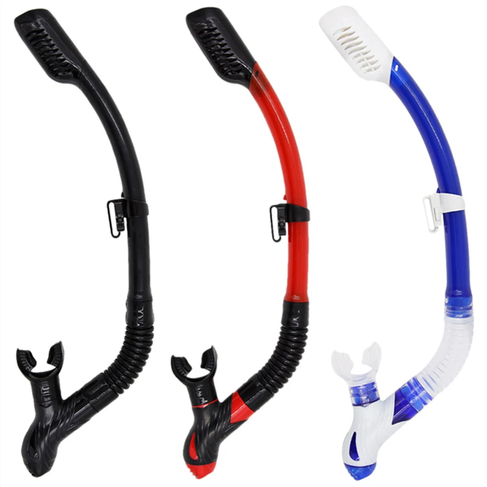 

FunFishing Wholesale manufacturers customize all dry diving snorkel free diving supplies snorkeling equipment Diving Tube, Blue red black yellow