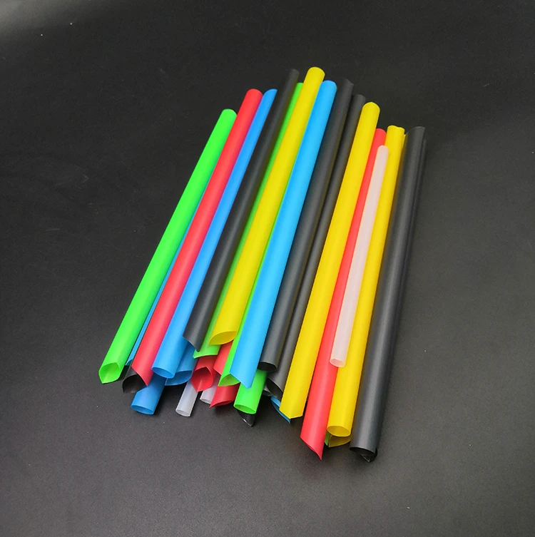 
colored PLA biodegradable drinking kids plastic straw 