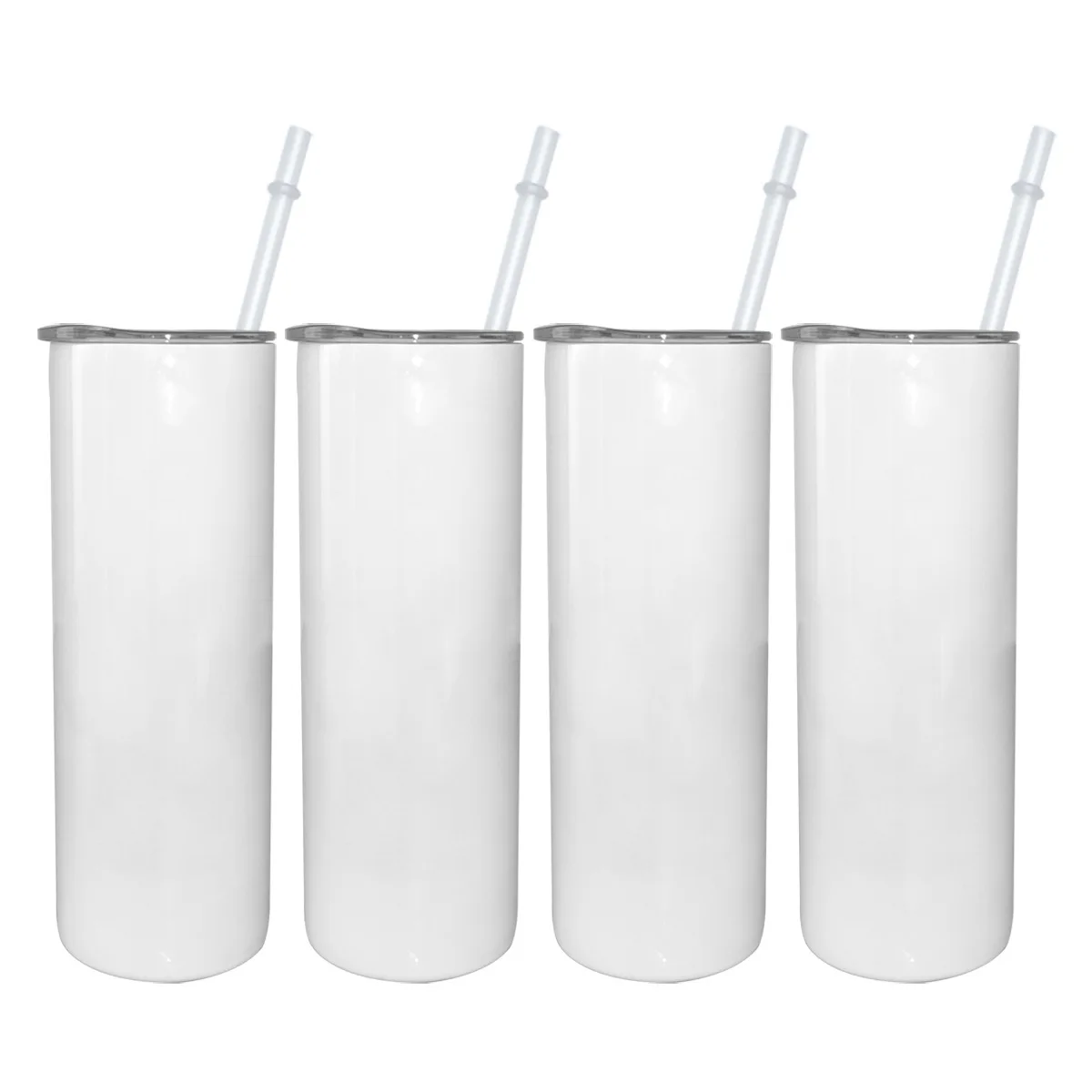 

Stainless Steel 304 Cold Insulated Outdoor Portable Straight Cup Straw Cup Tumbler with straw and lid, White,black,light purple,coral red,etc