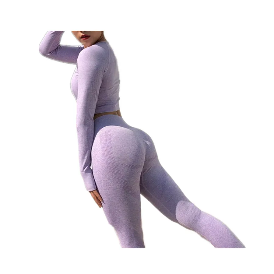 Wholesale Women Gym Sports Running Girls Slim Fitness Leggings Sport High Waist Workout Yoga Pants
