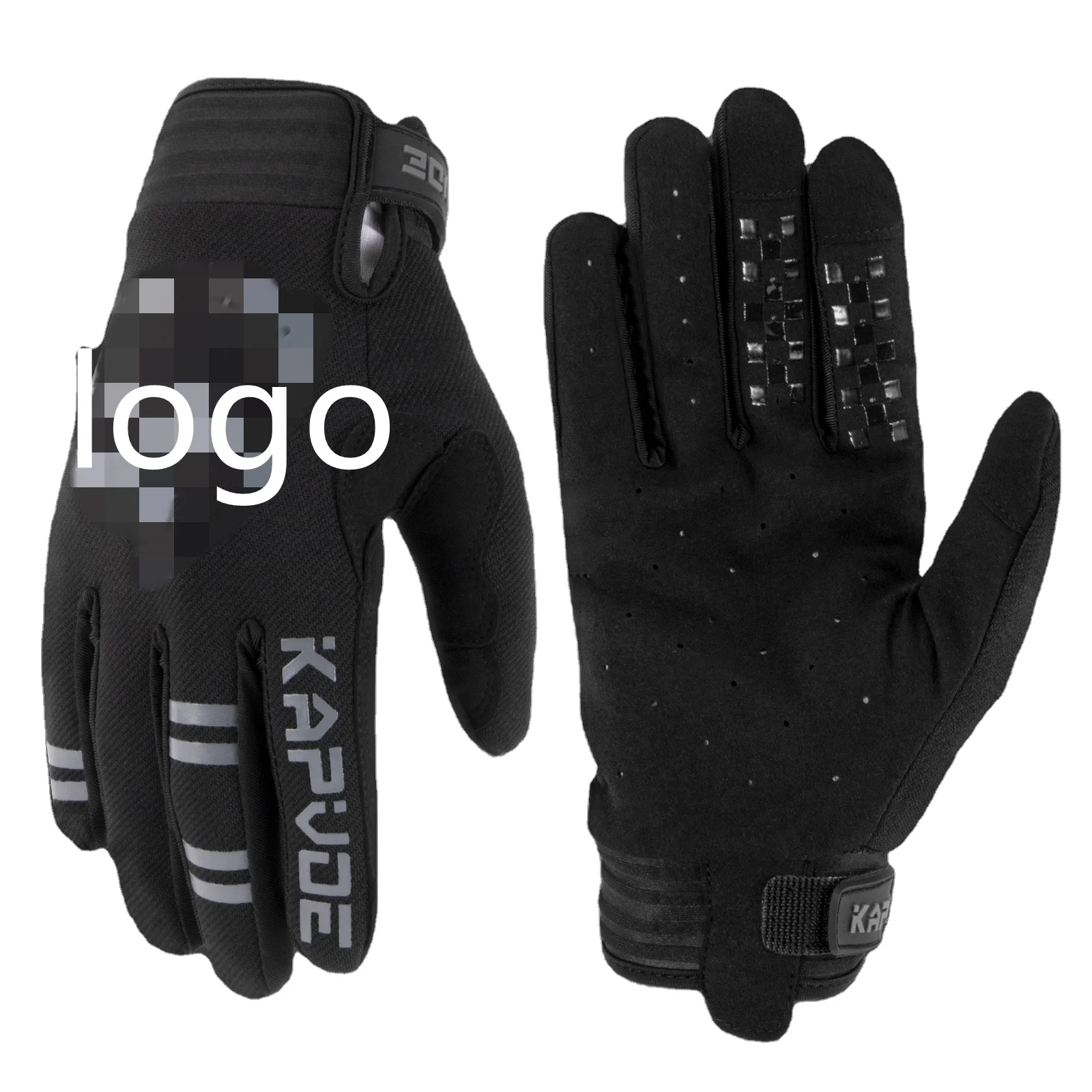 

2021 Custom Professional Oem Mtb Bike Men Bicycle Long Finger Gym Racing Touchscreen For Hand Glove Cycling Glove Full Finger, As show