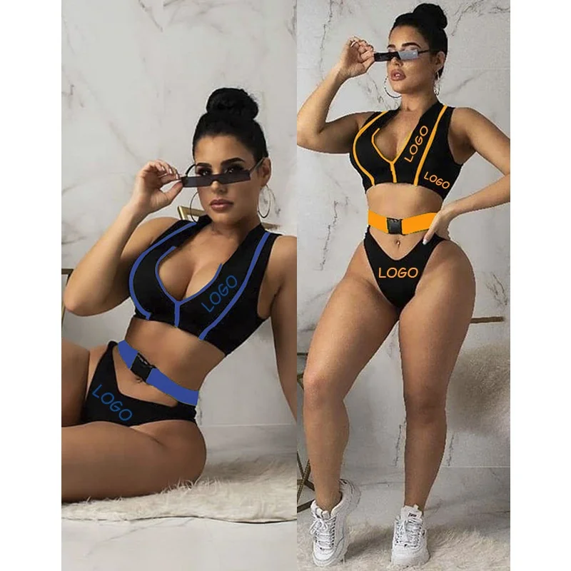 

Free shipping Sporty Multiple Colors More code Women Split Bikini Swimsuits