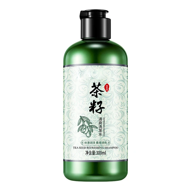 

Bottle herbal shampoo Scalp Care Camellia nut oil essential deep nourishing 300ml shampoo Sulphate Free Paraben