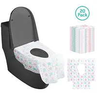 

Kids disposable toilet seat covers Waterproof flushable paper toilet seat cover for travel home