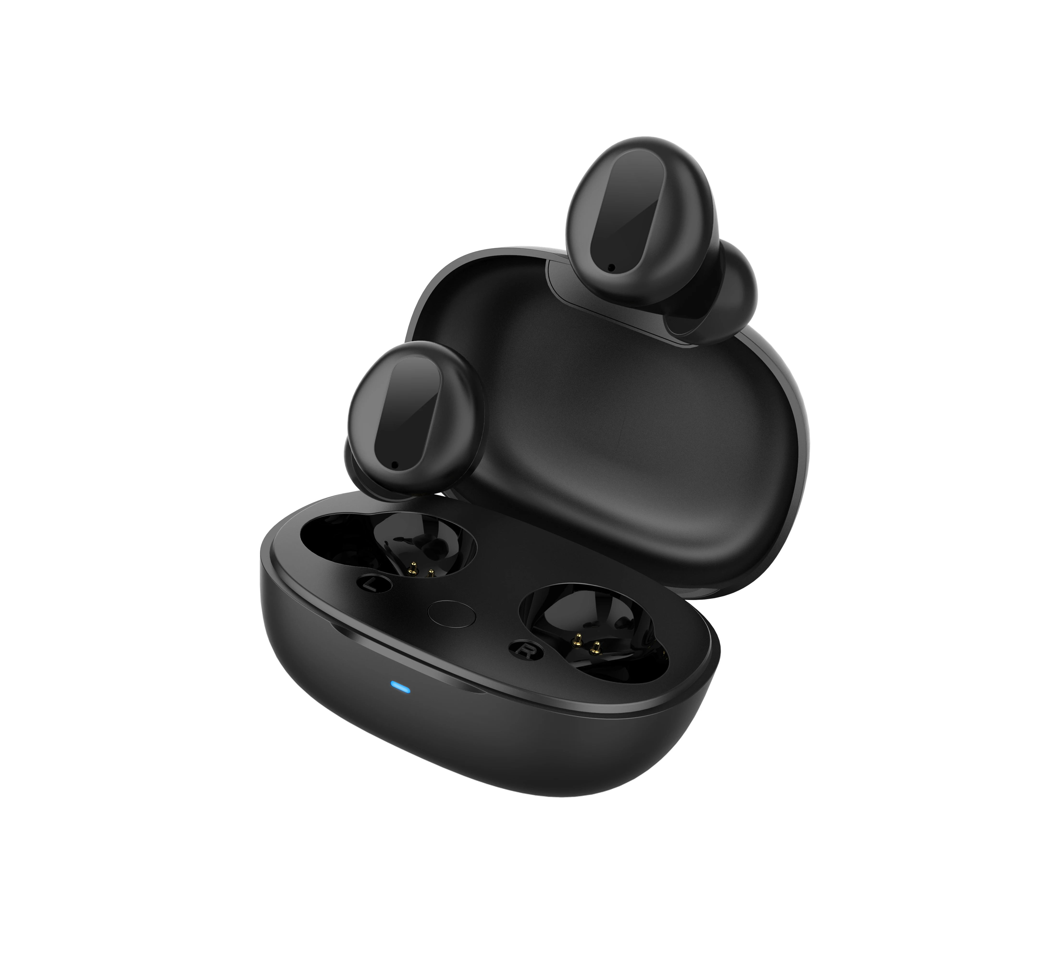 

v25 blue tooth wireless 1plus earphones i12 one pice tranya t10 earphone blue tooth, Black white