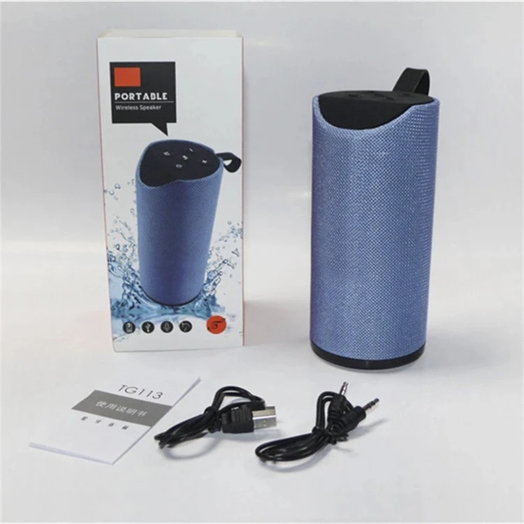 113 round wireless speaker with USB/TF slot - ANKUX.COM