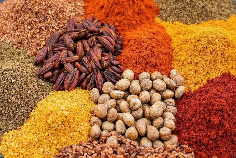 Moroccan spice market