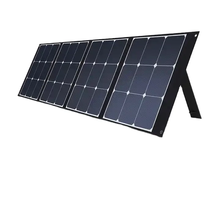 

Waterproof foldable 100w 200w 100 watt solar panel outdoor bag foldable solar panel with 2 USB dc port