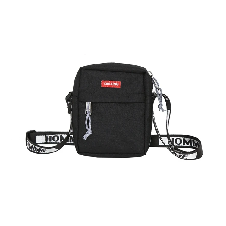 

Korean Design Single Shoulder Leisure Bags Oxford Outside Sports Small Casual Retro Small Messenger Bag, As picture