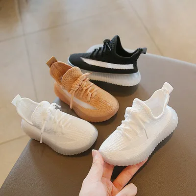 

Kid Yeezy Fashion Custom Stock Sneaker Light Casual Wholesale Cheap White Toddler Boys Girls Kids Running Sport Children's Shoes, Picture shows