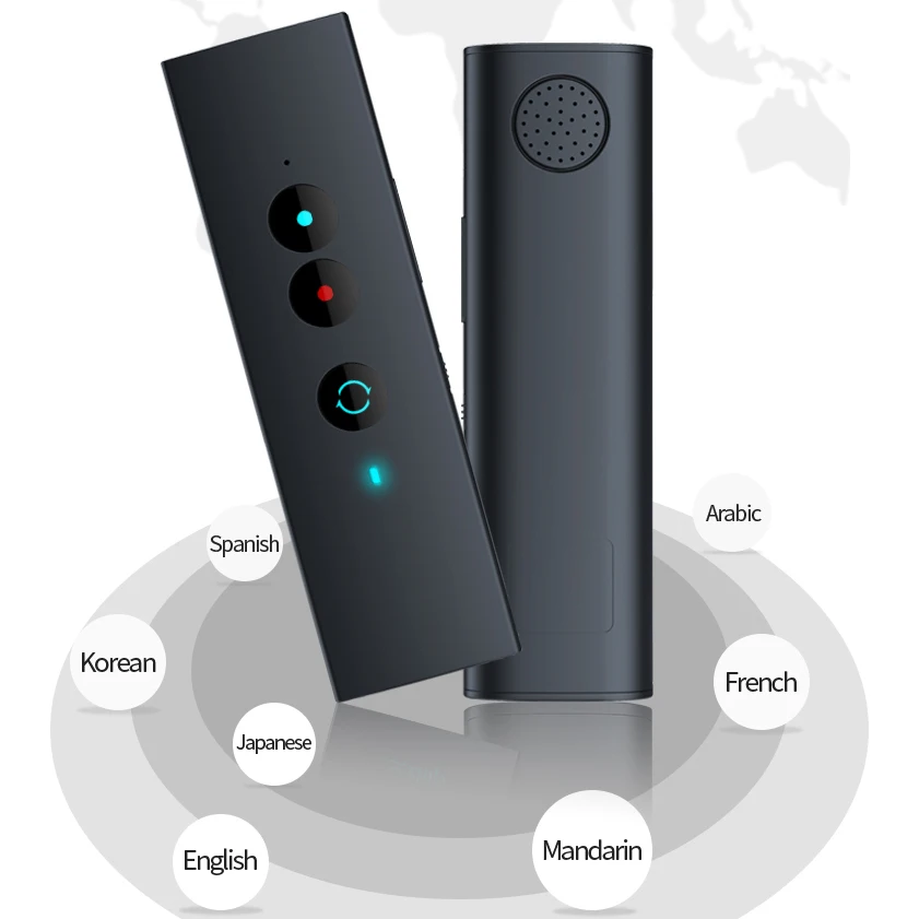 

Electronic Foreign Language Translator Pocket Voice Translator Real Time Indonesia Booth Smart Speech Language Translate Machine