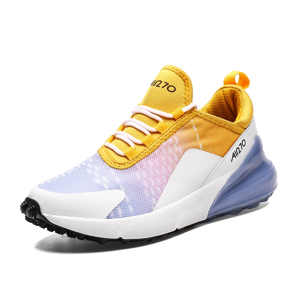 

YT Shoes New ladies outdoor casual shoes new design 270 air cushion sports running shoes sneakers for men, Multi color