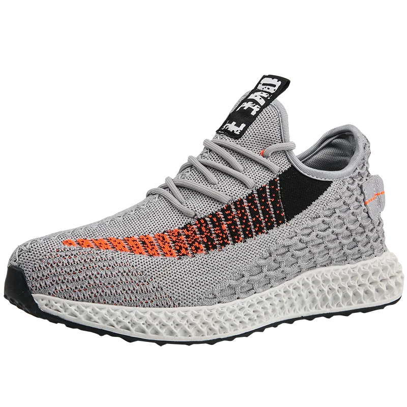 

Customized Knit Men Shoe Sports Platform Shoess Shoes For Jogging Sneaker, 3 colors