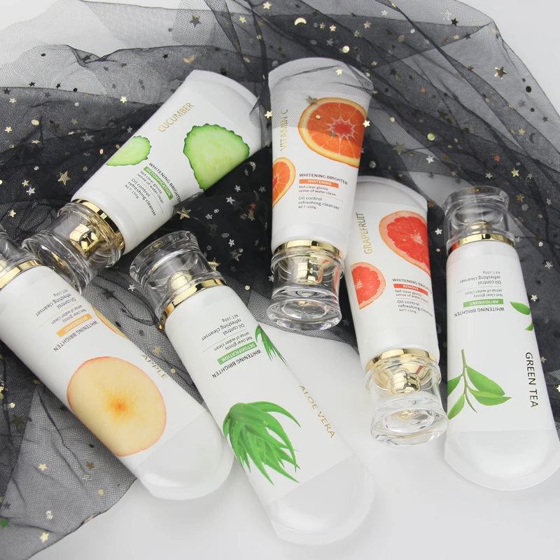 

Face cleanser face cosmetics no logo products, White color