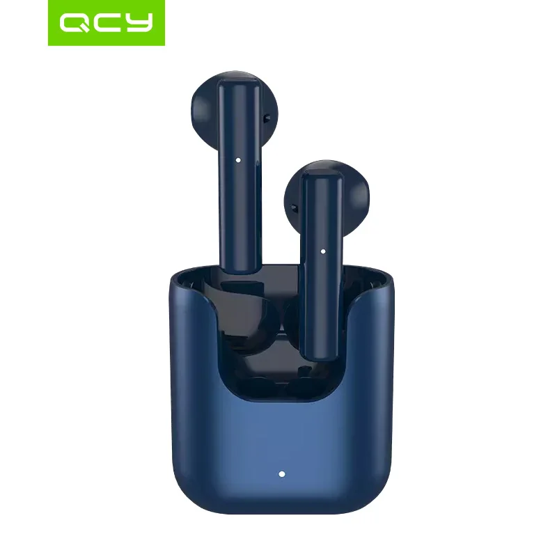 

QCY T12S Wireless Noise reduction TWS HeadphonesTouch Control earbuds In-ear Hifi Stereo earphones dual call With Pop-up Window