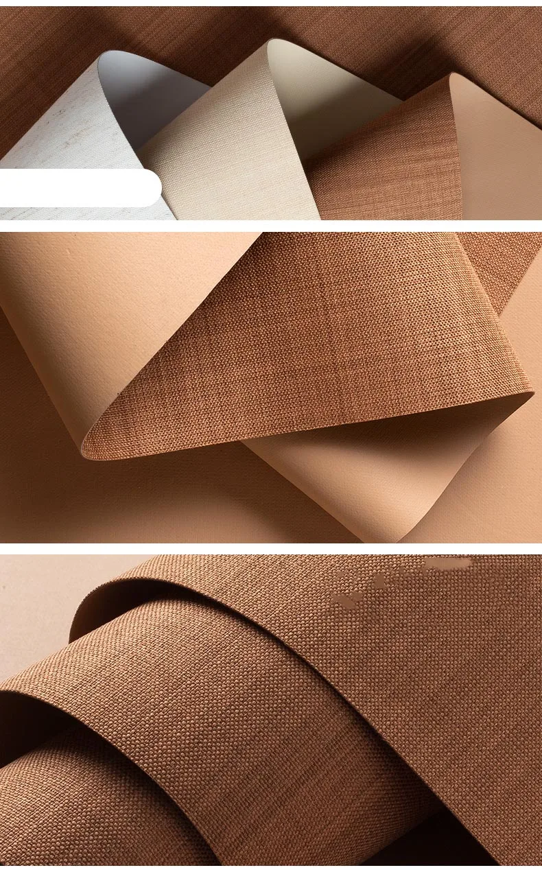 Woven Fabric Design Easy Operation Light Filtering Roll Blinds Blackout Sun Shade Roller Window Decoration