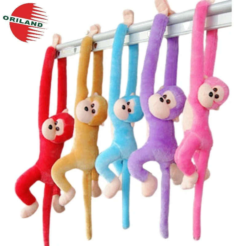 Baby Kids Soft Plush Toys Cute Colorful Long Arm Monkey Stuffed Animal Doll 
