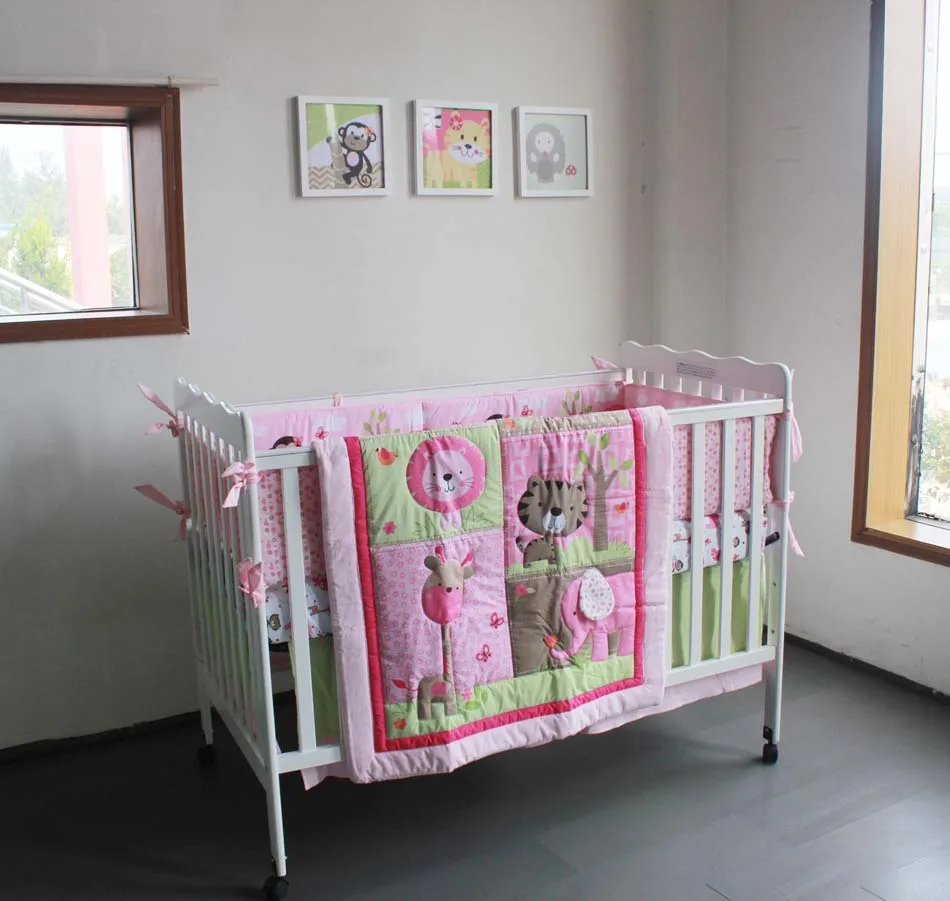 
100% cotton custom printed 3d baby bedding set 