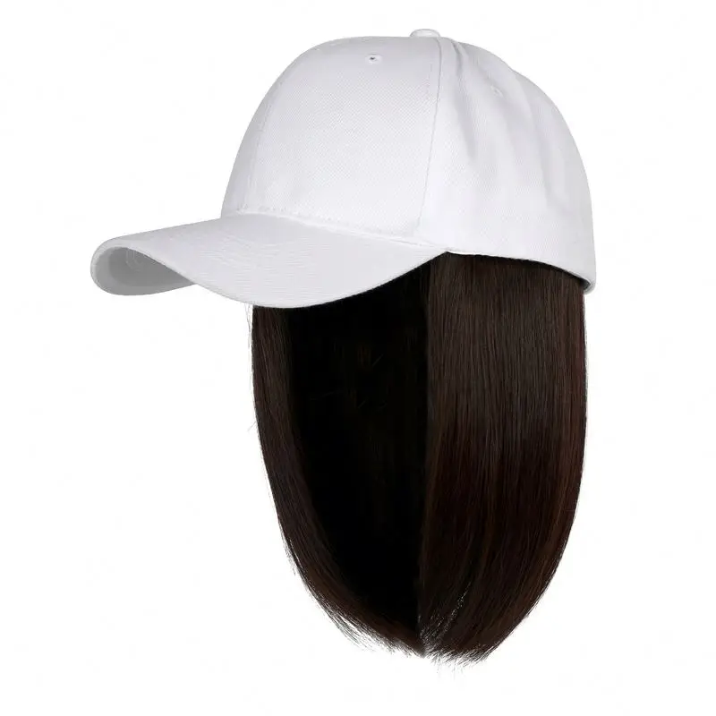 

hat wigs human hair yo2,7y women wig hats hair extensions