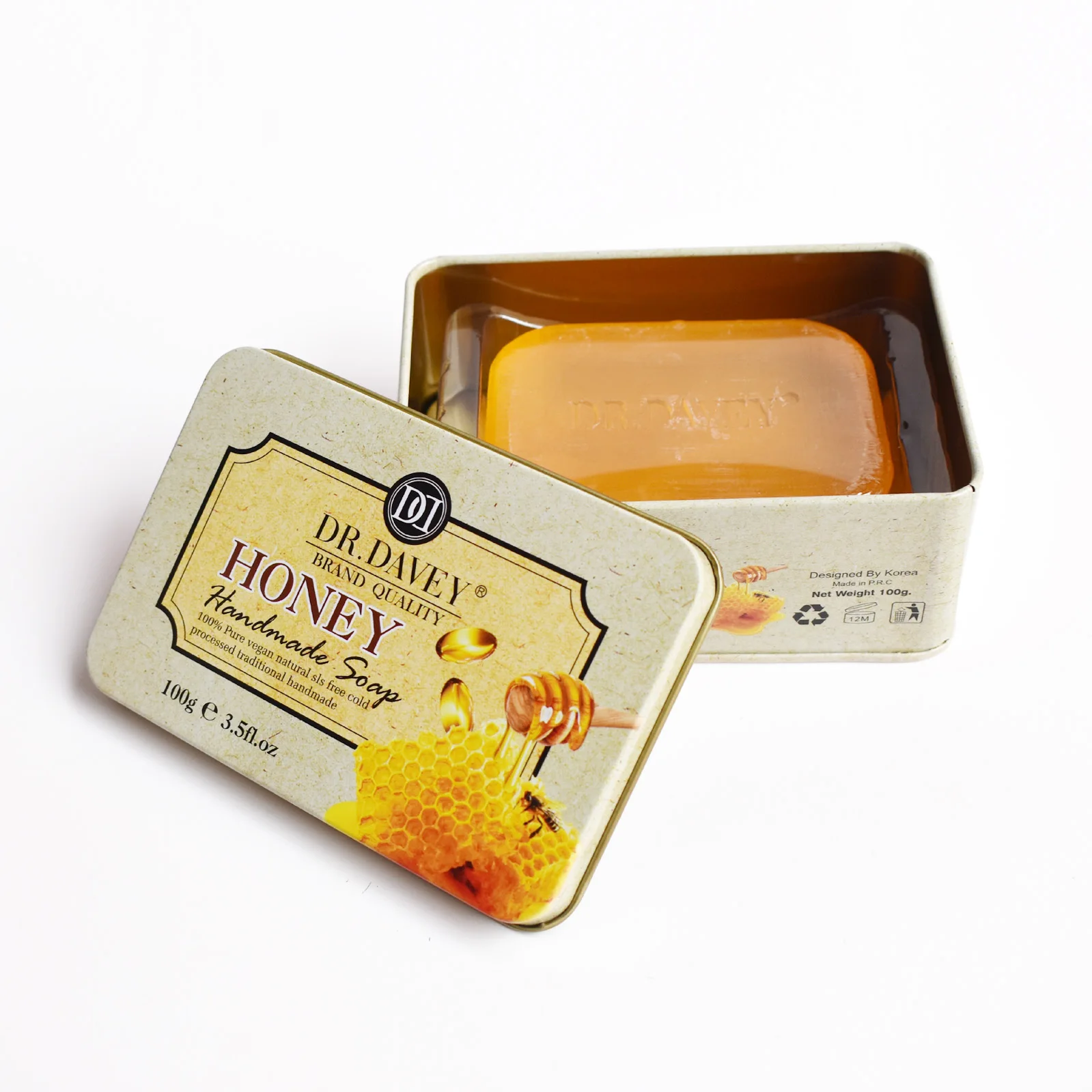 

DR.DAVEY 100g Honey face soap lightening skin