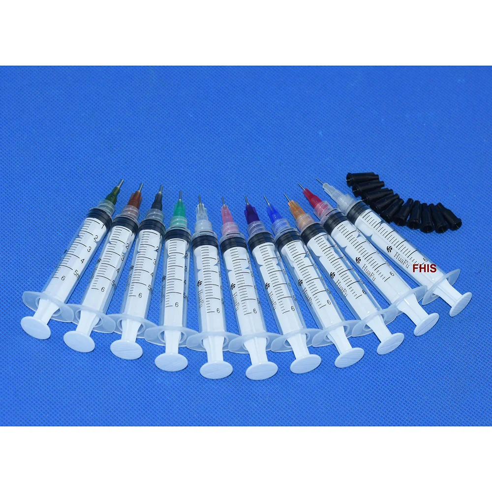 5毫升/5cc塑料注射器 0.25 寸钝尖填充分配针