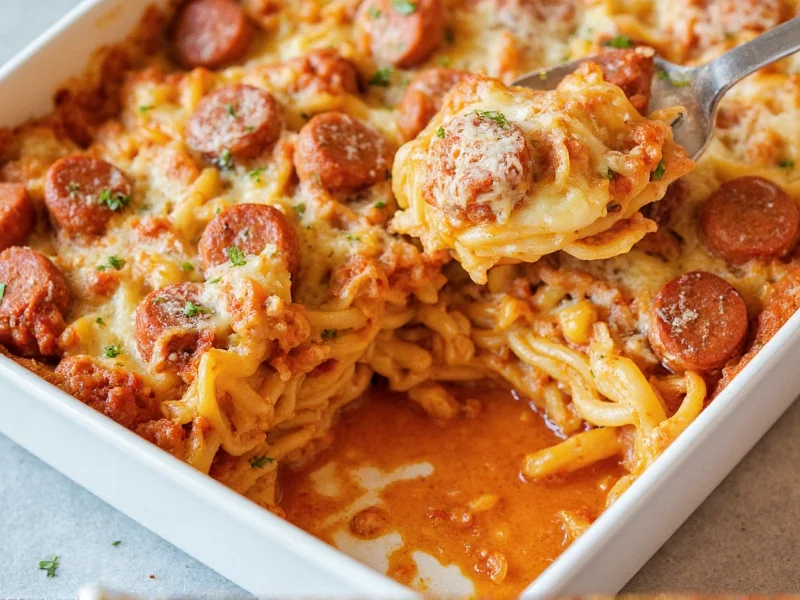 Perfect Sausage and Pasta Bake Recipe: Simple & Delicious