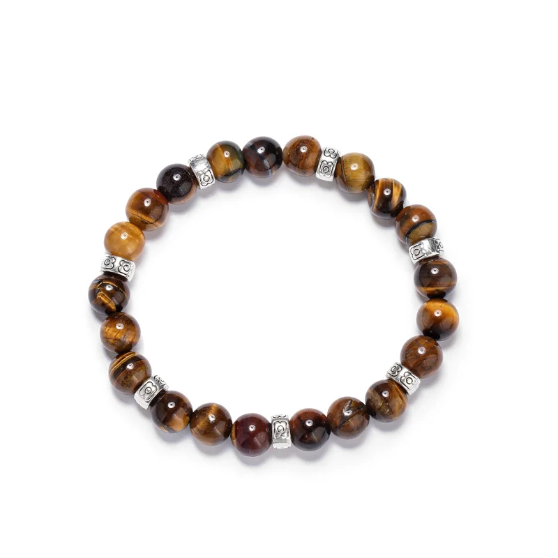 2023 Hot Men Women Jewelry Pulsera Mujeres Natural Gemstone Bangles Healing Stone Bead Bracelets