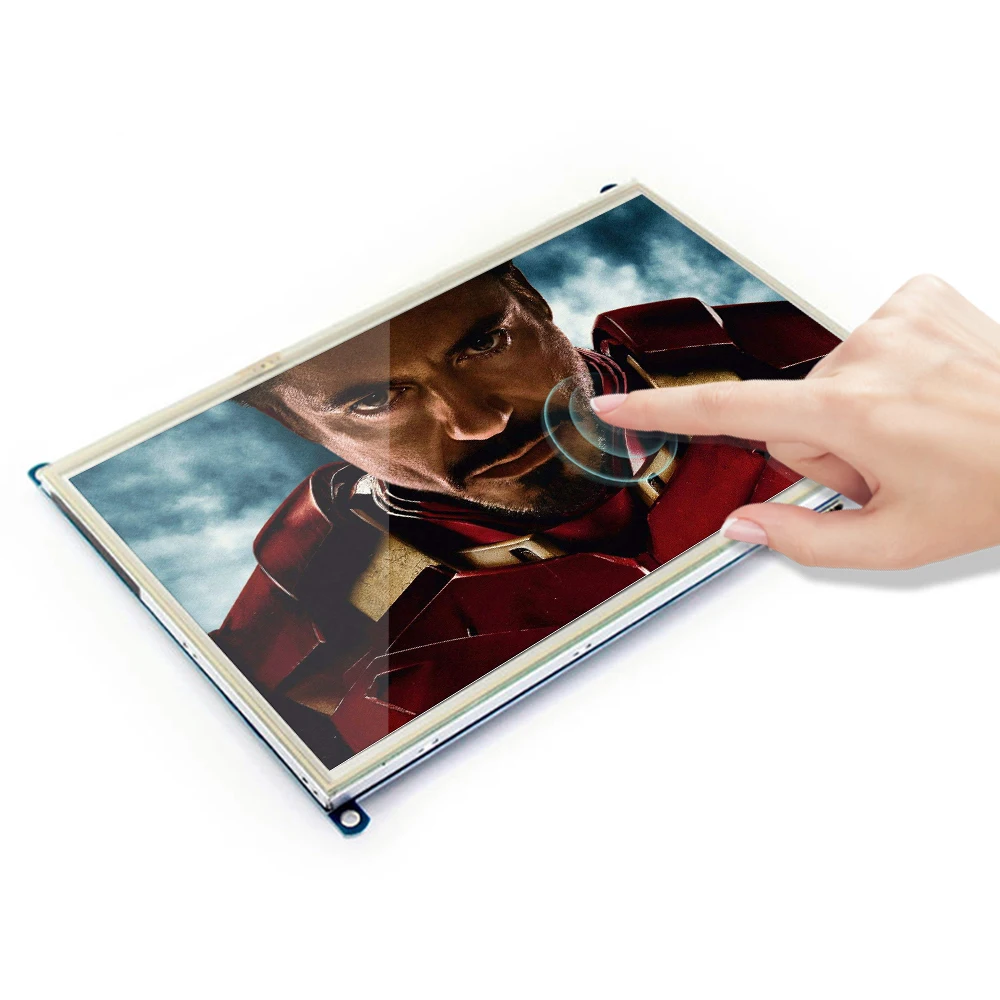 Industrial Full HD 10.1 10 Inch 1024*600 TFT Display Monitor LCD Touch Screen For Raspberry PI 4/3 Model B