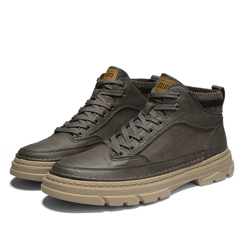 

Hot Latest Design Wholesale Anti-Slippery Motorcycle Boots Fashion Winter Shoes For Men, Optional