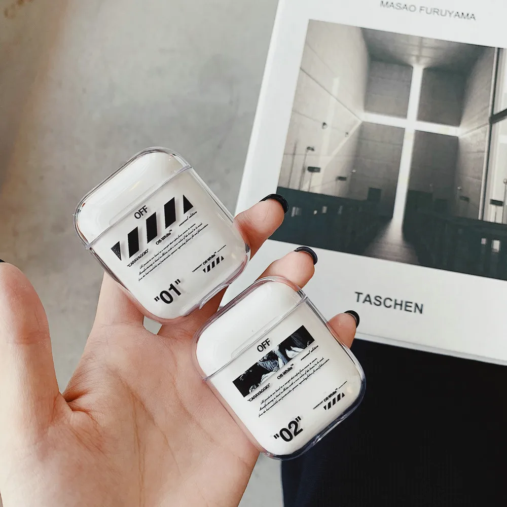 
Lovely Fruit Custom Design Clear Plastic Cartoon Transparent Airpods 2 Case 