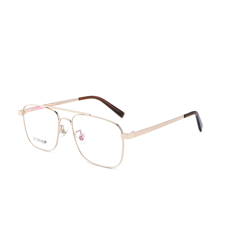 

2021 New Full Frame Reading Eyewears Light Weight Square Beta Titanium Optical Frames Wholesale Men Eyeglasses For Prescription