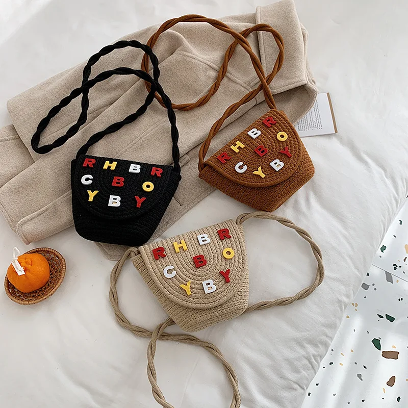 

2021 new style summer Handmade straw bag handbags for women fashion purse, Black,white,red,golden,pink,green