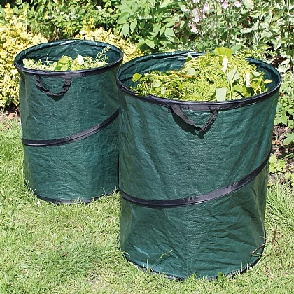 600d Oxford Pop Up Garden Lawn Leaf Waste Bag - Buy Garden Waste Bag ...