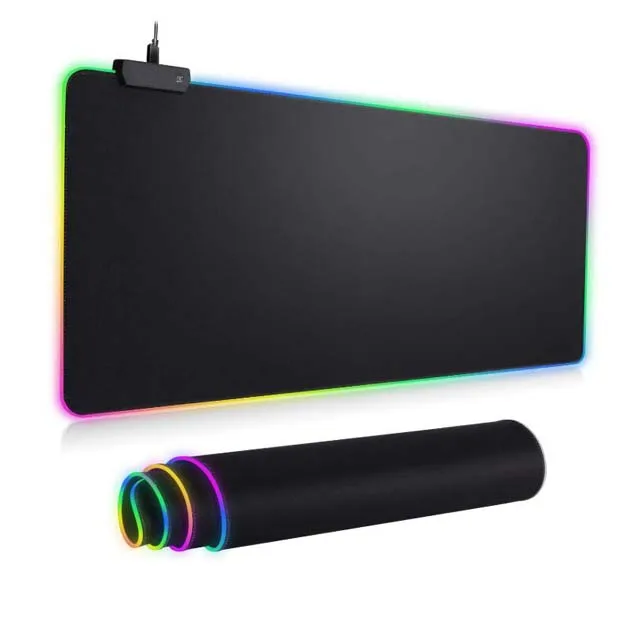 

300 * 800 * 4mm Waterproof Personalized Custom Logo Rubber Large Led RGB Gaming Mouse Pad
