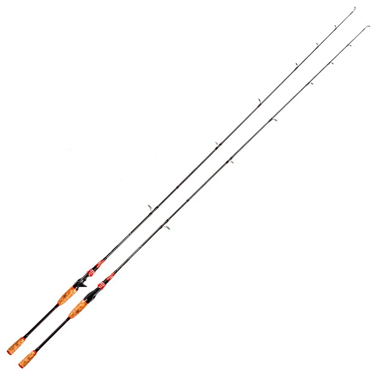 

2 sections fast action Super Hard heavy power carbon fiber spinning fishing rod