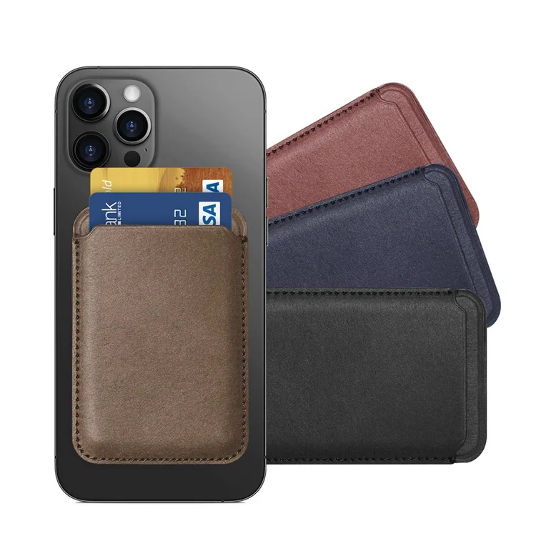 

2021 New Upgrade RFID Recyclable Vegen Fiber Magnetic Credit Card Holder Wallet Case For iPhone 12/12 Mini/12 Pro/12 Pro Max, Accept customized