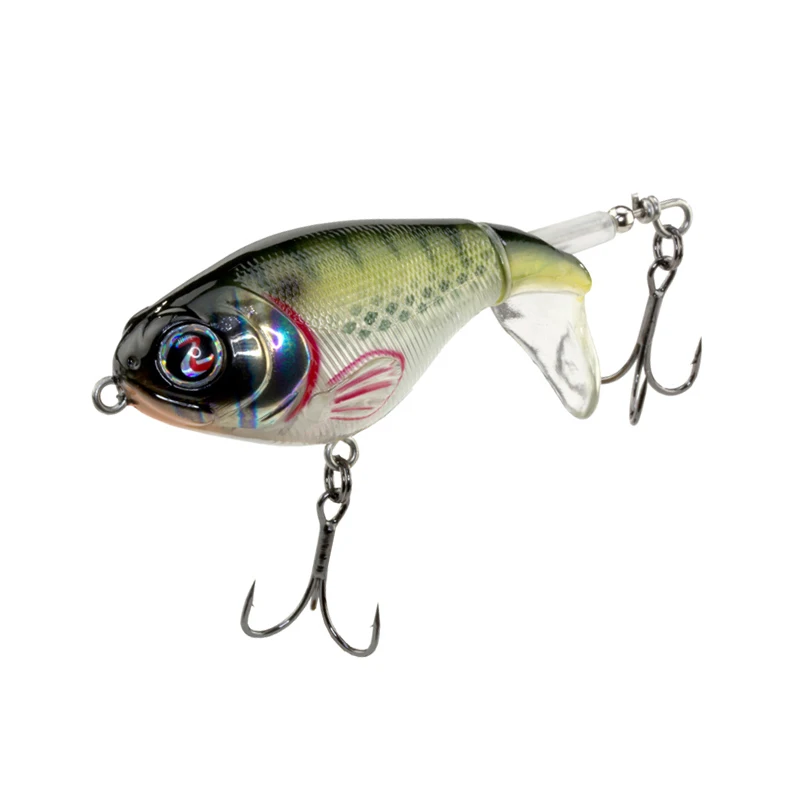 

HUIPING Rotating Wobbler for Fish Artificial Bait Fishing Lures Whopper Plopper Topwater Popper Bass Pike Lure Crankbaits 9066, 7colors