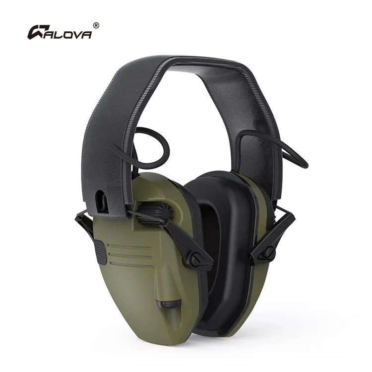 

Noise Canceling Tactical Shooting Headset Anti Noise Sport Hunting Electronic hearing protection Earmuffs active soft Headphone