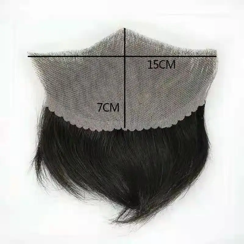 

Wholesale PU Men Toupee Hair Extensions Male Men Wigs Lace Front 100% Human Hair Toupee Base Thick Men's Toupee