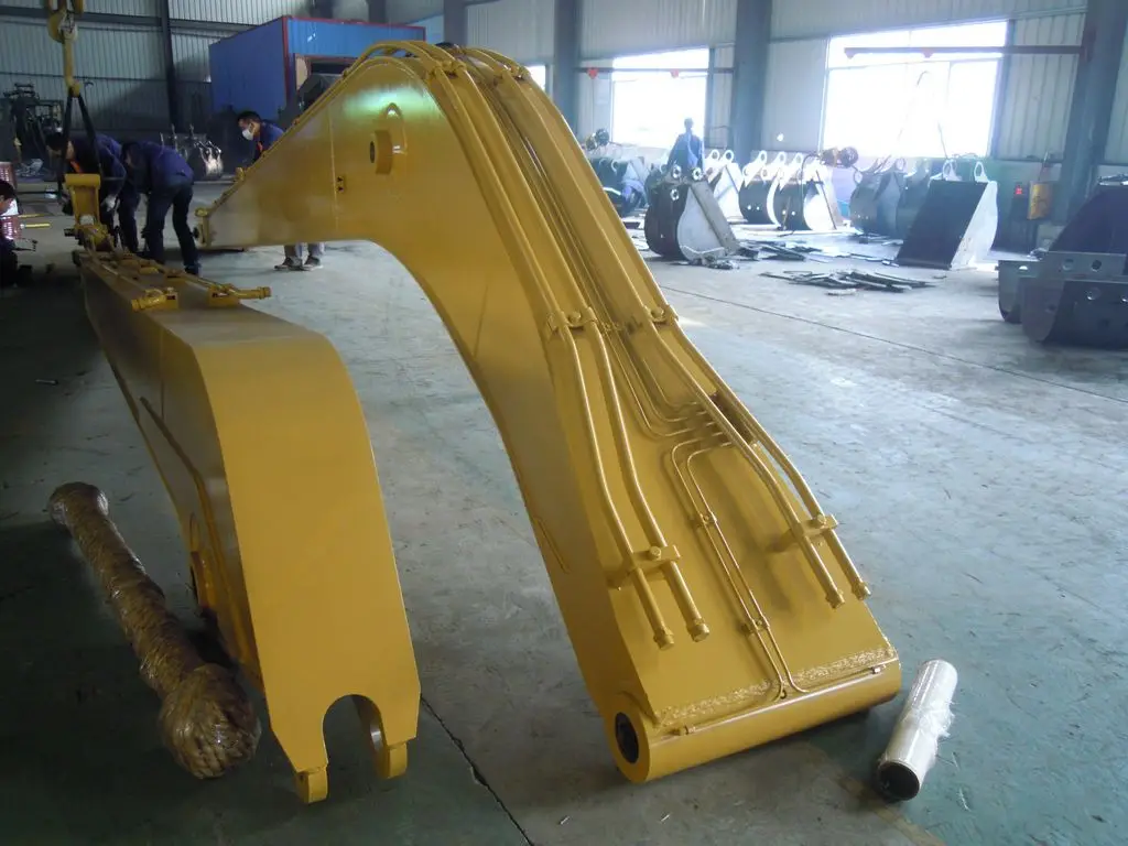 High Quality Heavy Carbon Steel Excavator Arm Long Reach Boom Oem Standard Excavator Boom Long