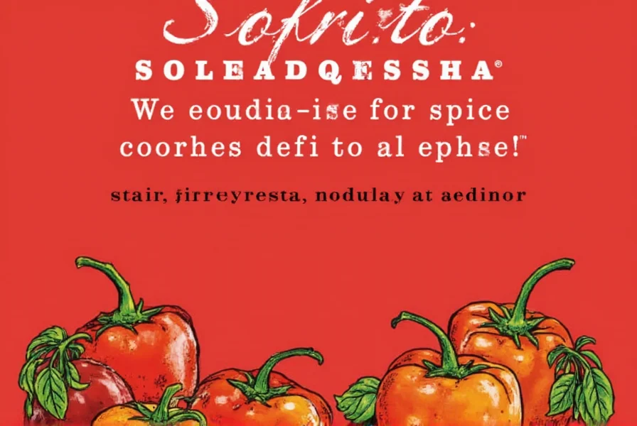 Sofrito peppers being blended