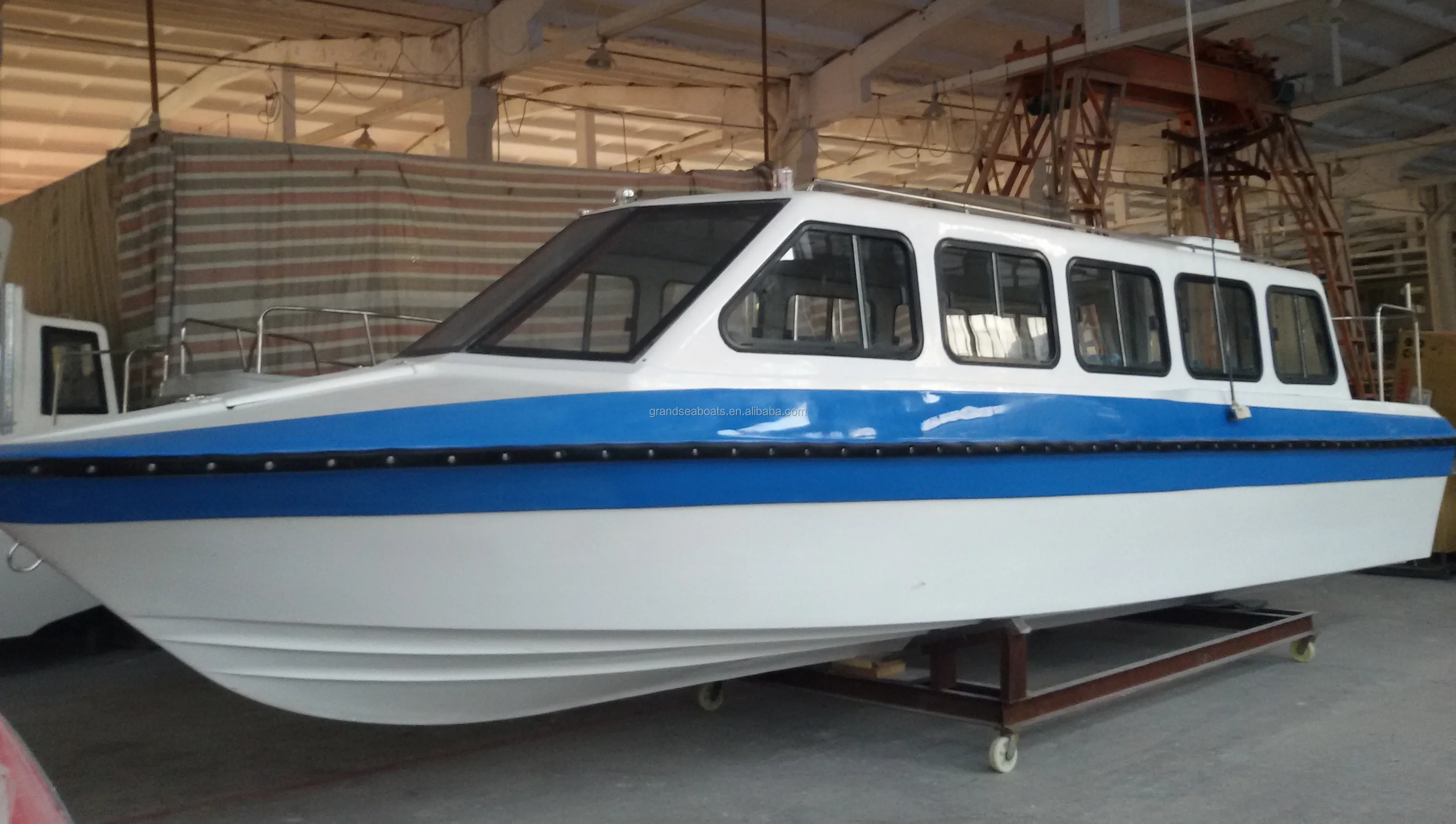 18 Seats Customized Fiberglass Speed Passenger Boat Buy Fiberglass
