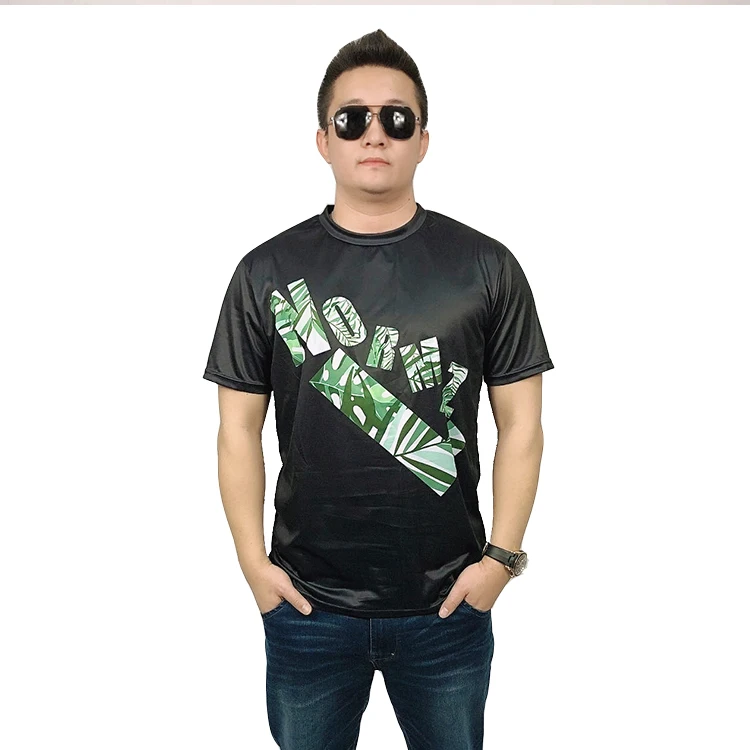 

loose fit graphic Custom logo oversized sports clothing branded printing custom black tshirt