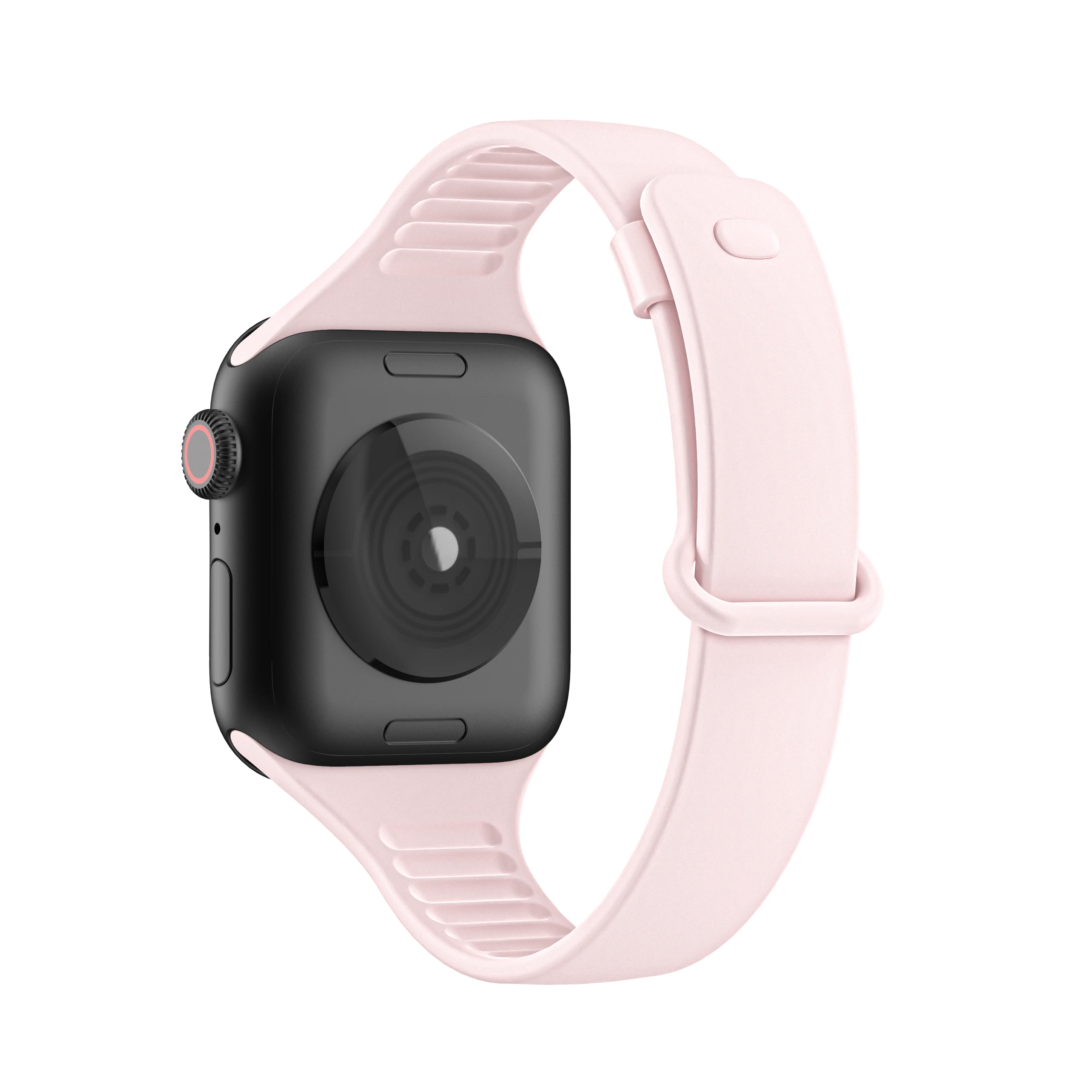 

Soft Thin TPU Replacement Wristband For iWatch Series SE/6/5/4/3/2/1 Women & Men, 6 colors available