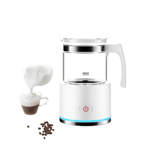 

Milk Frother French Press Coffee Maker Milk Frother Multi-Use Stainless Steel Electric Mini Kitchen Stirrer Milk Frother Coffee, White/custormization