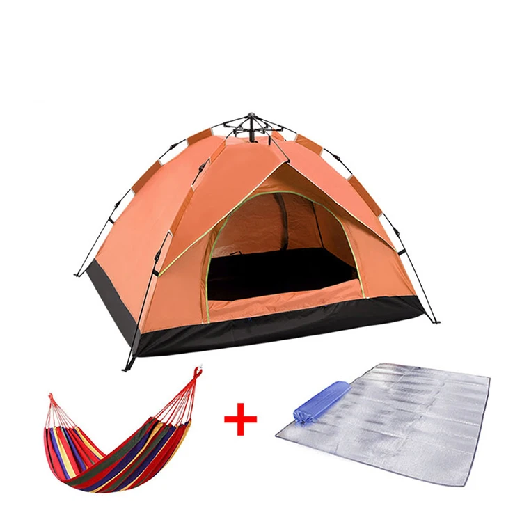 

Zhoya Hot Selling 1-2 Person Rainfly Waterproof Single Layer Lightweight Camping Tent With Carrying Bag For Outdoors, Blue/orange/dark green