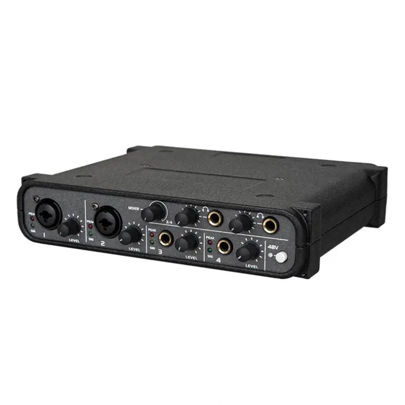 

High-Quality 4 - Usb 2.0 Interface Studio Audio, Black