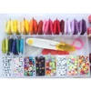 Embroidery Floss Kit Mix DMC colors Embroidery thread Kits Beads Accessories Cross Stitch Kits